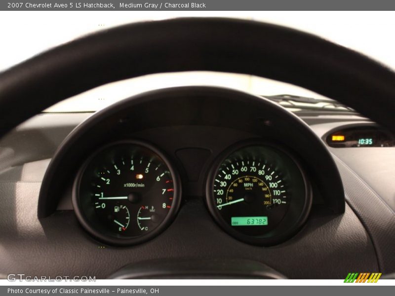 Medium Gray / Charcoal Black 2007 Chevrolet Aveo 5 LS Hatchback
