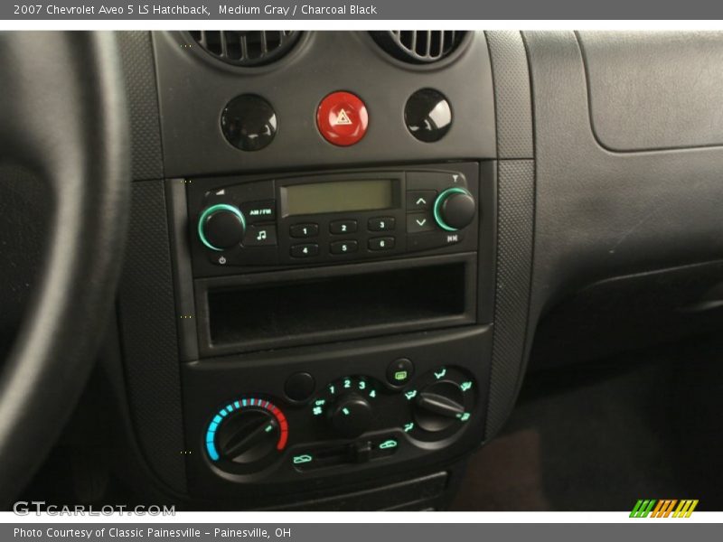 Medium Gray / Charcoal Black 2007 Chevrolet Aveo 5 LS Hatchback