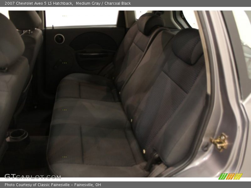 Medium Gray / Charcoal Black 2007 Chevrolet Aveo 5 LS Hatchback