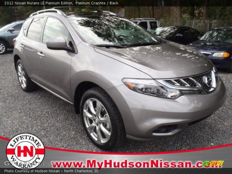 Platinum Graphite / Black 2012 Nissan Murano LE Platinum Edition