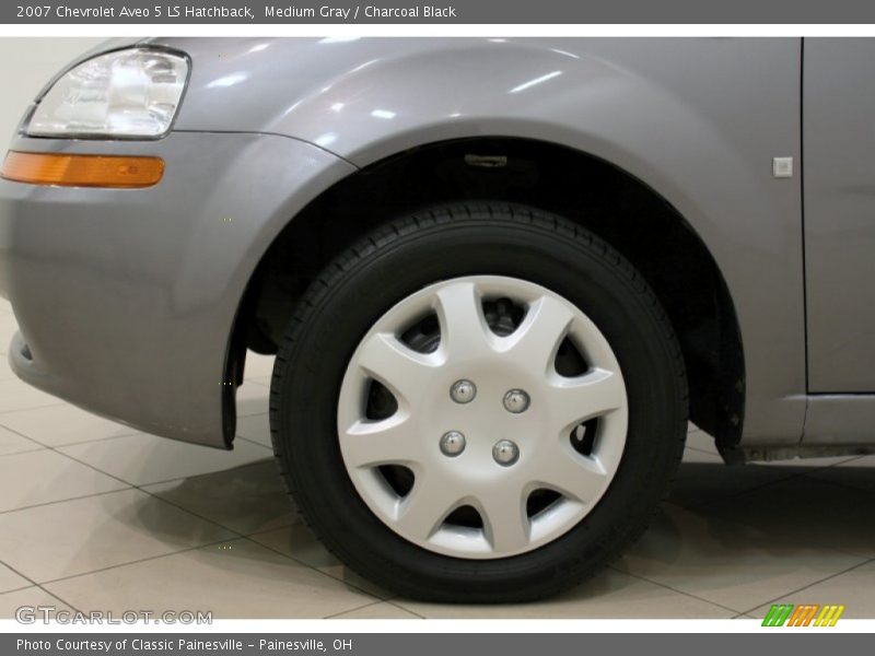 Medium Gray / Charcoal Black 2007 Chevrolet Aveo 5 LS Hatchback