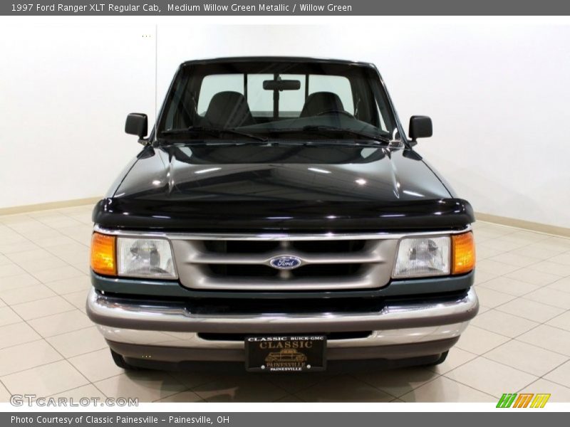 Medium Willow Green Metallic / Willow Green 1997 Ford Ranger XLT Regular Cab