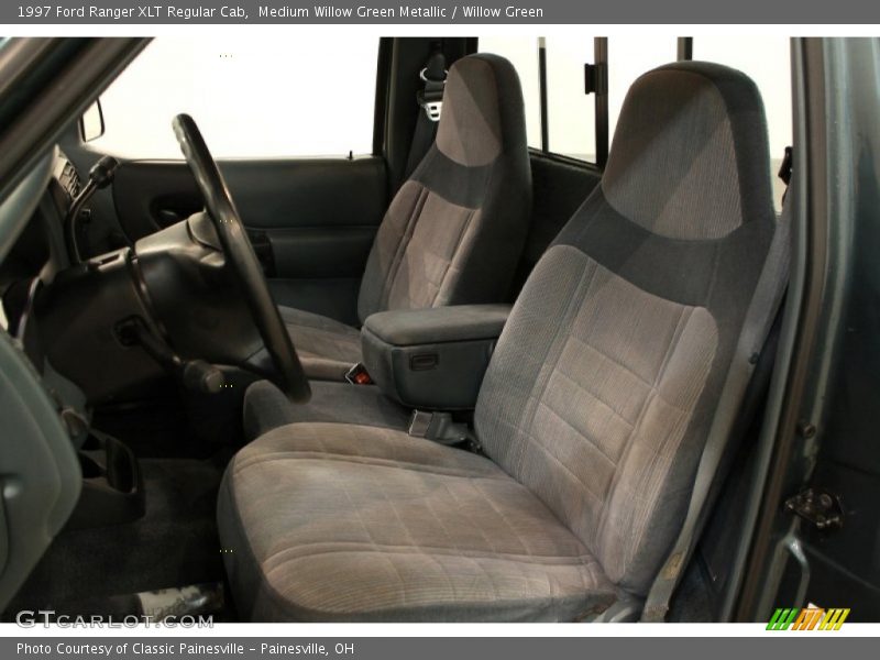  1997 Ranger XLT Regular Cab Willow Green Interior