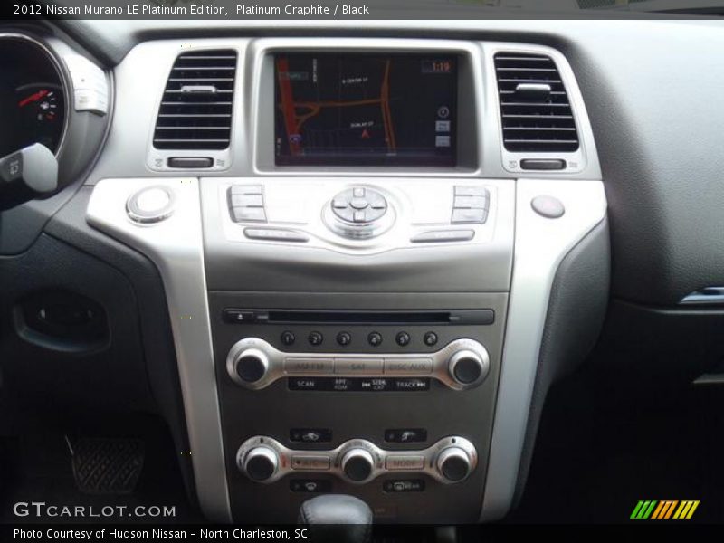 Controls of 2012 Murano LE Platinum Edition