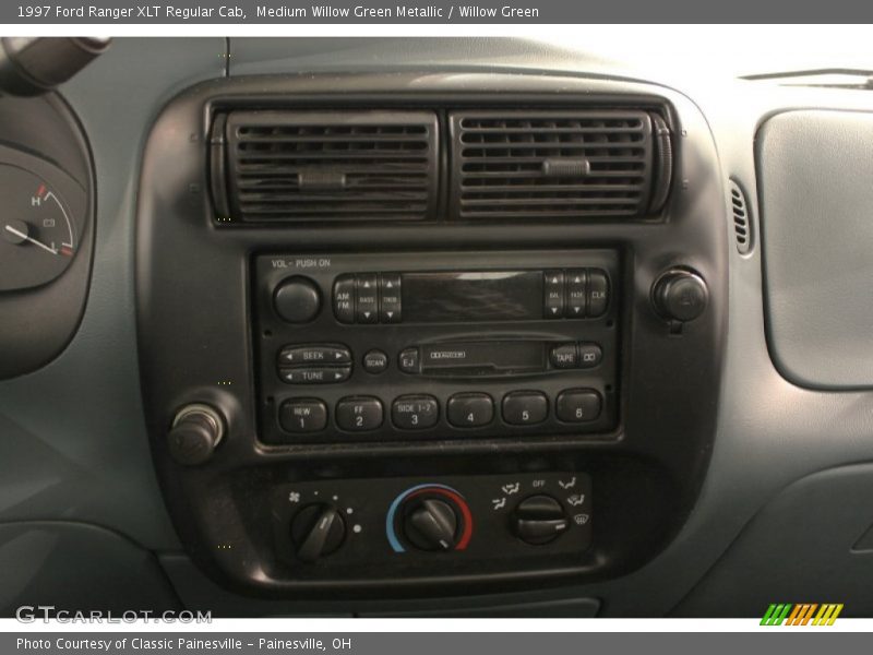 Medium Willow Green Metallic / Willow Green 1997 Ford Ranger XLT Regular Cab