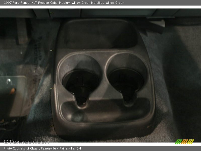 Medium Willow Green Metallic / Willow Green 1997 Ford Ranger XLT Regular Cab