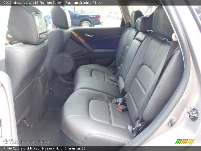  2012 Murano LE Platinum Edition Black Interior