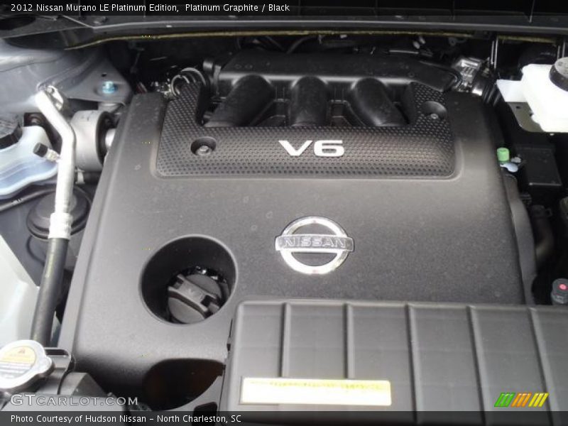  2012 Murano LE Platinum Edition Engine - 3.5 Liter DOHC 24-Valve CVTCS V6