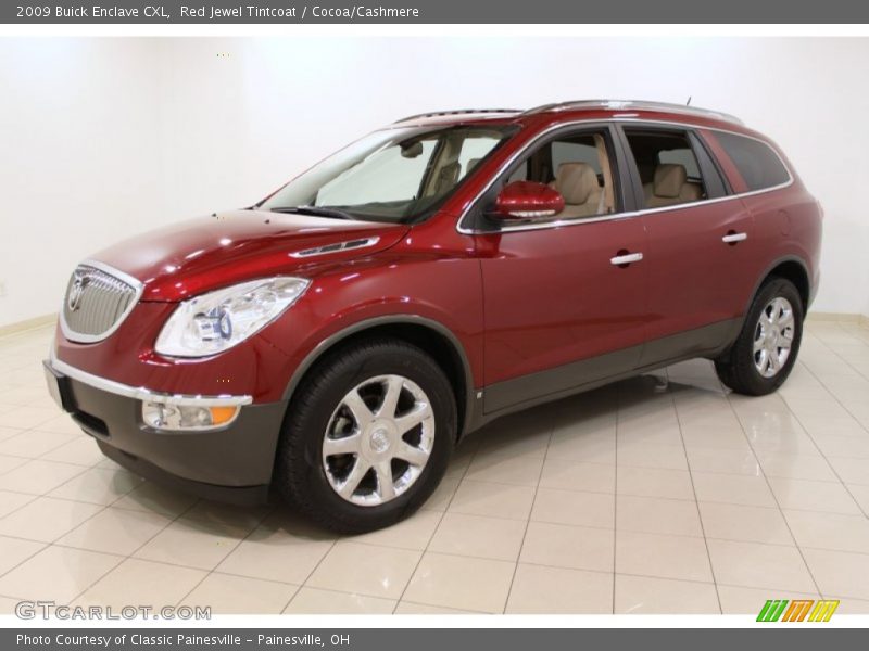 Red Jewel Tintcoat / Cocoa/Cashmere 2009 Buick Enclave CXL