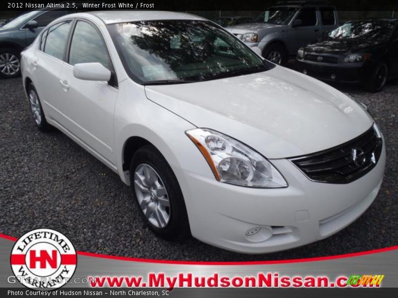 Winter Frost White / Frost 2012 Nissan Altima 2.5
