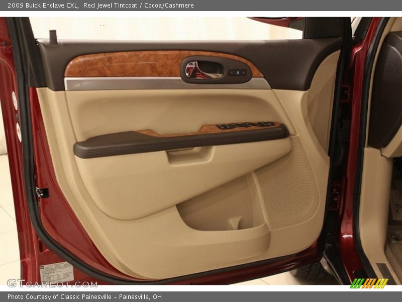 Red Jewel Tintcoat / Cocoa/Cashmere 2009 Buick Enclave CXL