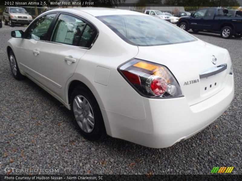 Winter Frost White / Frost 2012 Nissan Altima 2.5