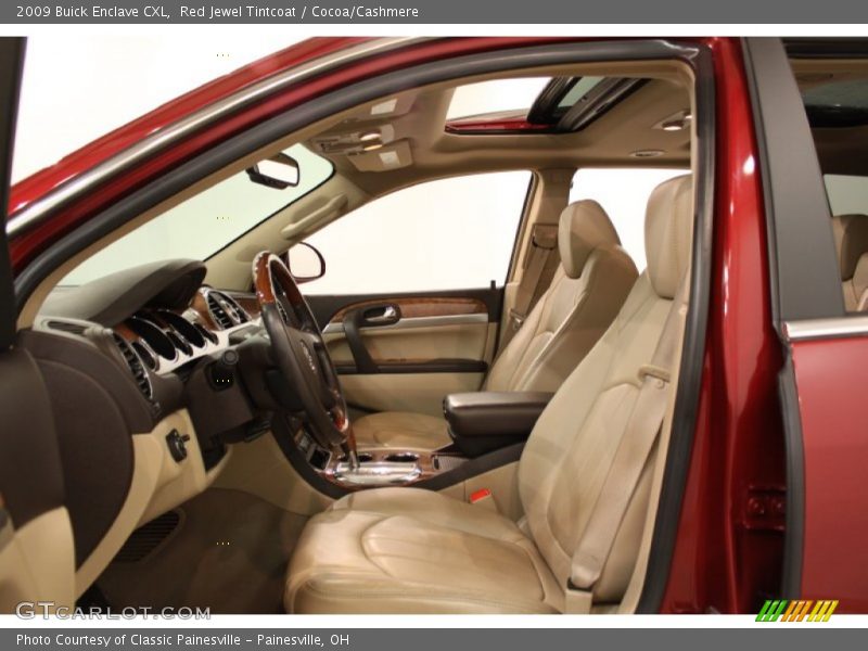 Red Jewel Tintcoat / Cocoa/Cashmere 2009 Buick Enclave CXL