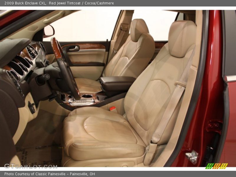 Red Jewel Tintcoat / Cocoa/Cashmere 2009 Buick Enclave CXL
