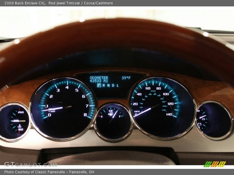 Red Jewel Tintcoat / Cocoa/Cashmere 2009 Buick Enclave CXL