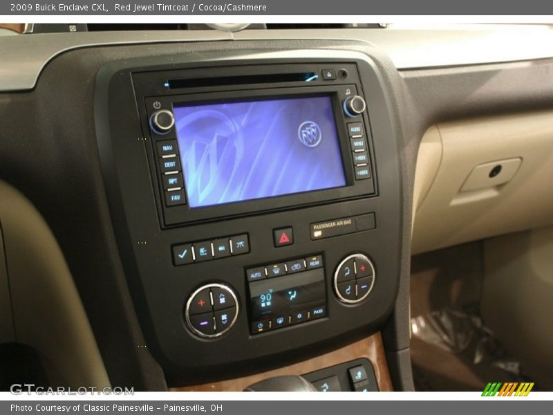 Red Jewel Tintcoat / Cocoa/Cashmere 2009 Buick Enclave CXL