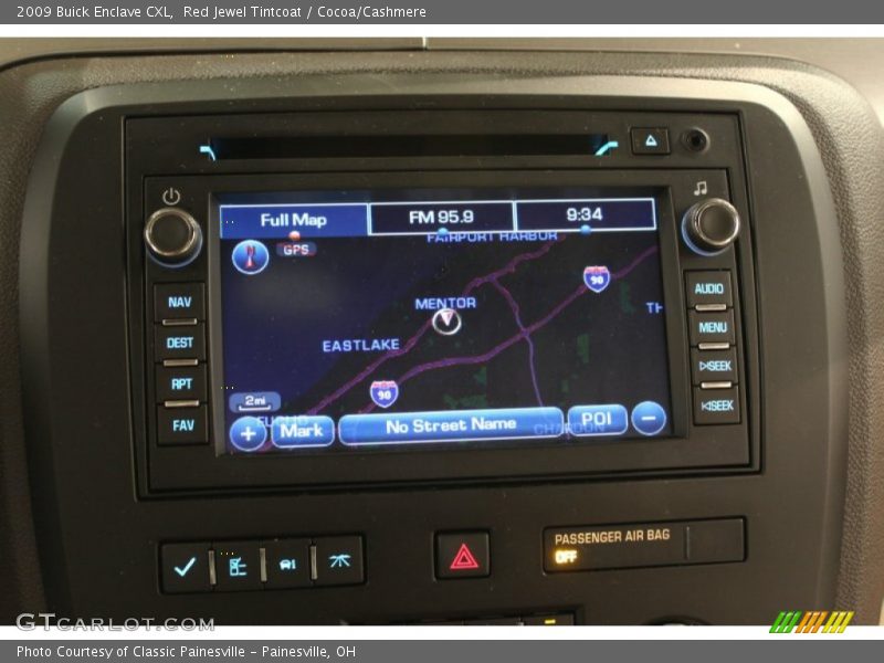 Red Jewel Tintcoat / Cocoa/Cashmere 2009 Buick Enclave CXL