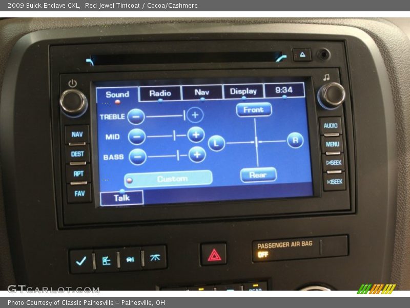 Red Jewel Tintcoat / Cocoa/Cashmere 2009 Buick Enclave CXL