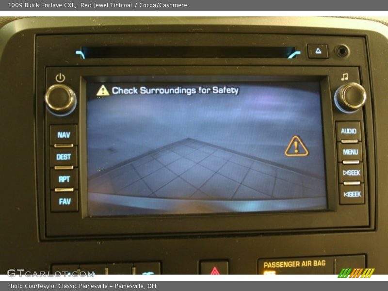 Red Jewel Tintcoat / Cocoa/Cashmere 2009 Buick Enclave CXL
