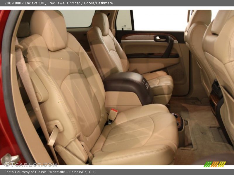 Red Jewel Tintcoat / Cocoa/Cashmere 2009 Buick Enclave CXL