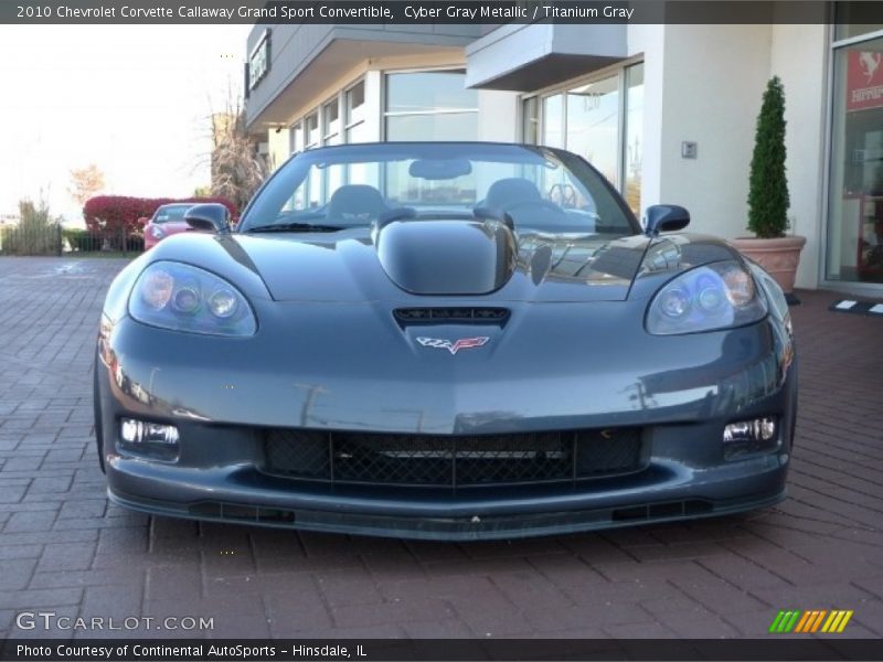  2010 Corvette Callaway Grand Sport Convertible Cyber Gray Metallic