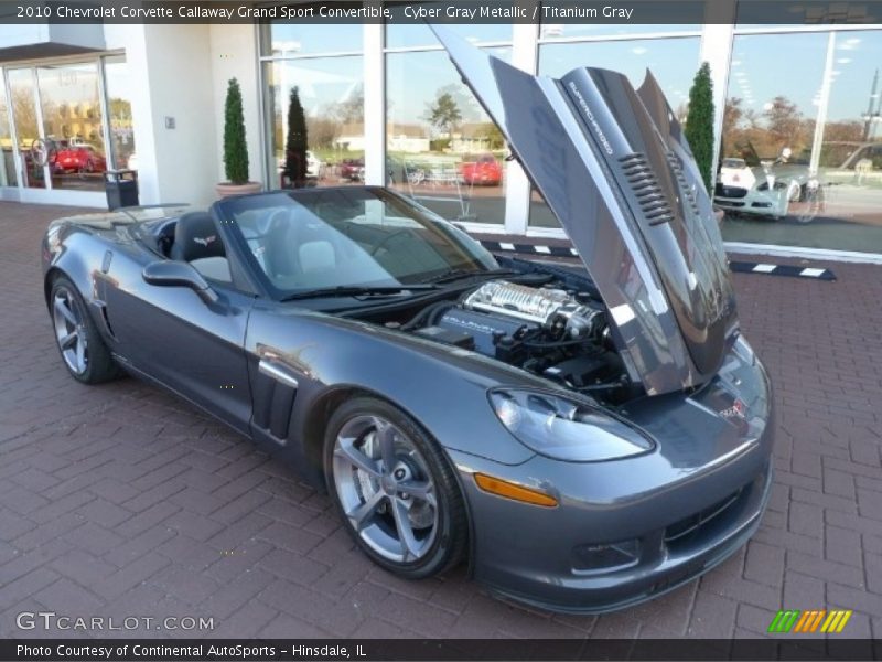 Front 3/4 View of 2010 Corvette Callaway Grand Sport Convertible
