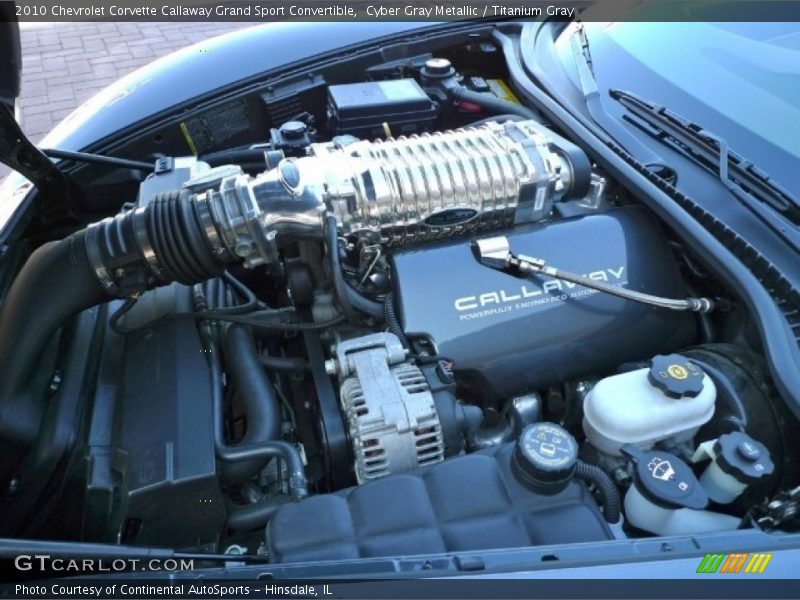  2010 Corvette Callaway Grand Sport Convertible Engine - 6.2 Liter Callaway Supercharged OHV 16-Valve V8