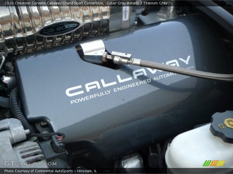  2010 Corvette Callaway Grand Sport Convertible Engine - 6.2 Liter Callaway Supercharged OHV 16-Valve V8