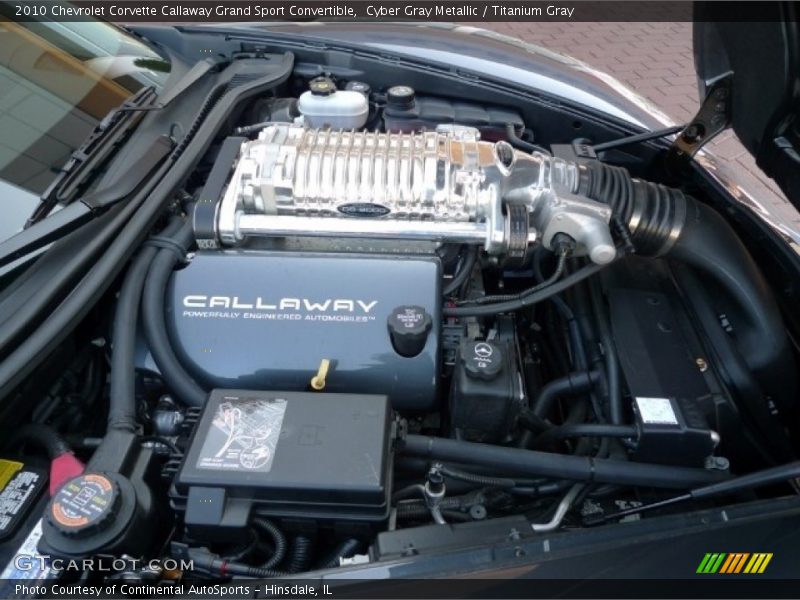  2010 Corvette Callaway Grand Sport Convertible Engine - 6.2 Liter Callaway Supercharged OHV 16-Valve V8