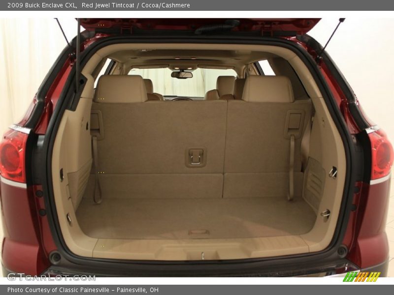 Red Jewel Tintcoat / Cocoa/Cashmere 2009 Buick Enclave CXL