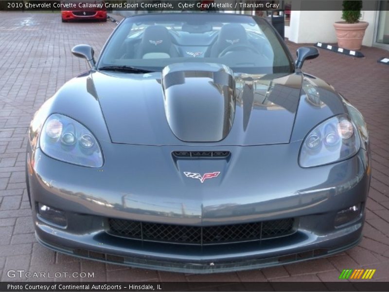 2010 Corvette Callaway Grand Sport Convertible Cyber Gray Metallic