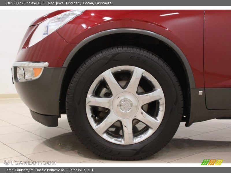 Red Jewel Tintcoat / Cocoa/Cashmere 2009 Buick Enclave CXL