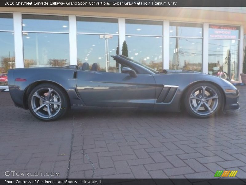  2010 Corvette Callaway Grand Sport Convertible Cyber Gray Metallic