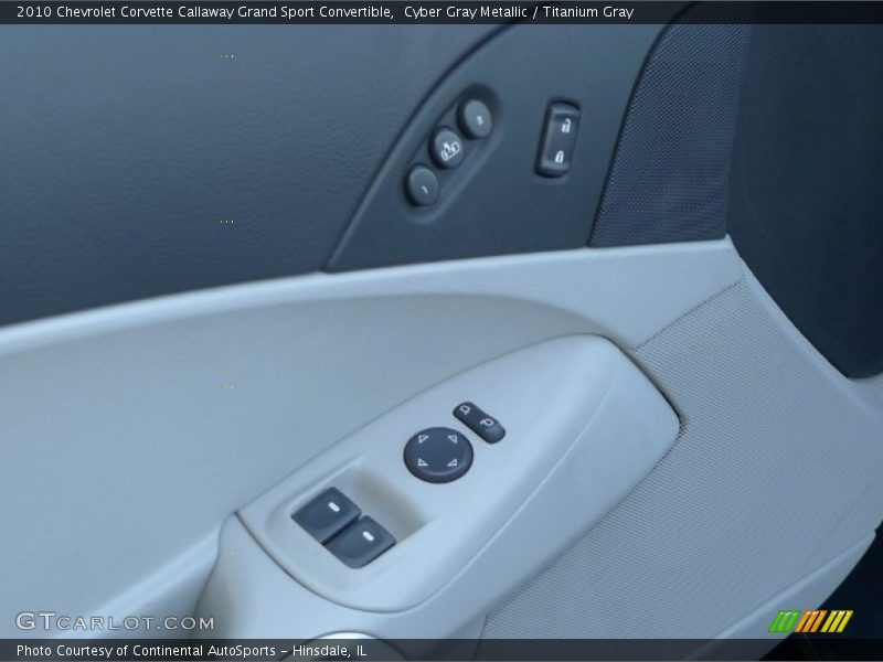 Controls of 2010 Corvette Callaway Grand Sport Convertible