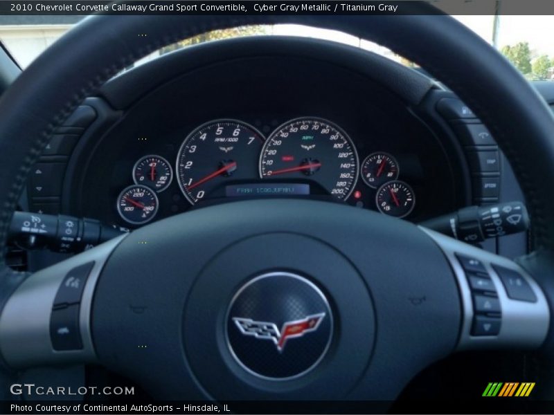  2010 Corvette Callaway Grand Sport Convertible Callaway Grand Sport Convertible Gauges
