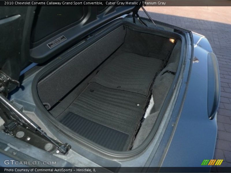  2010 Corvette Callaway Grand Sport Convertible Trunk