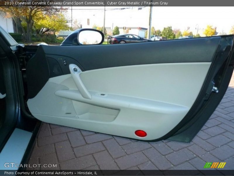 Door Panel of 2010 Corvette Callaway Grand Sport Convertible