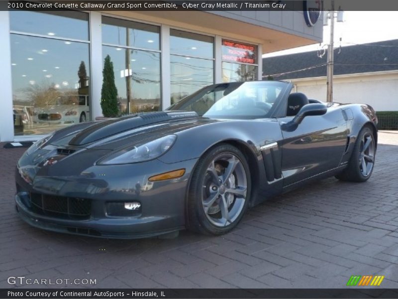 Front 3/4 View of 2010 Corvette Callaway Grand Sport Convertible