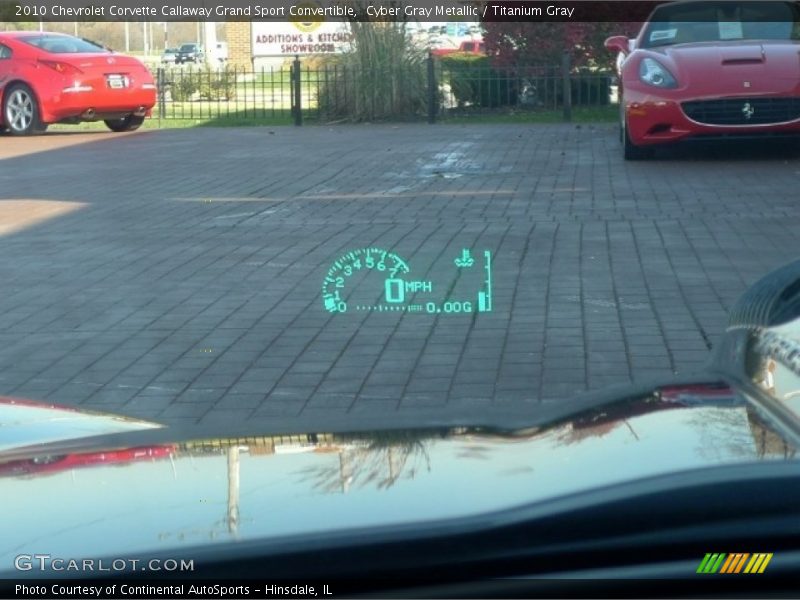  2010 Corvette Callaway Grand Sport Convertible Callaway Grand Sport Convertible Gauges