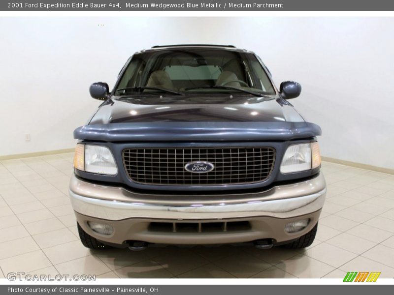 Medium Wedgewood Blue Metallic / Medium Parchment 2001 Ford Expedition Eddie Bauer 4x4