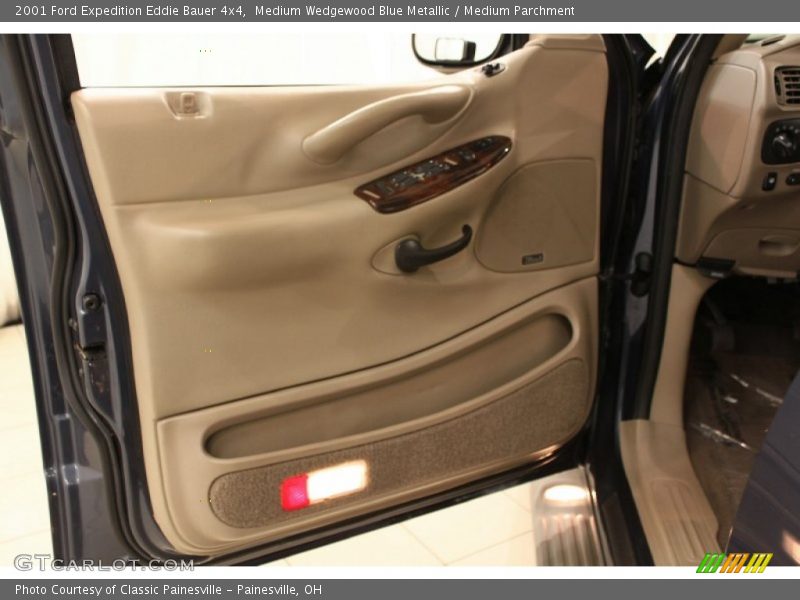 Medium Wedgewood Blue Metallic / Medium Parchment 2001 Ford Expedition Eddie Bauer 4x4