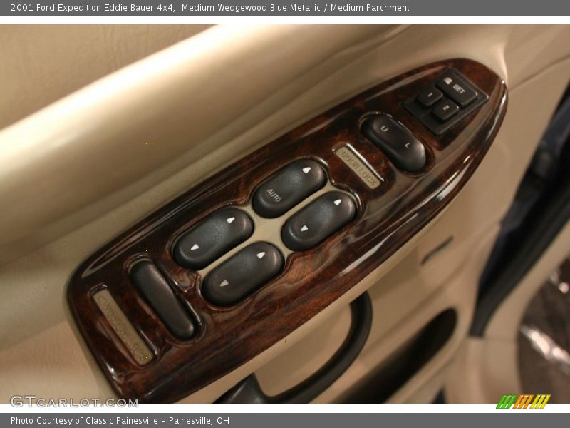 Medium Wedgewood Blue Metallic / Medium Parchment 2001 Ford Expedition Eddie Bauer 4x4