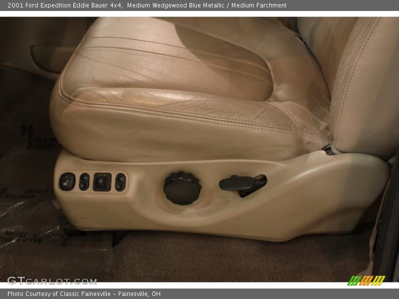 Medium Wedgewood Blue Metallic / Medium Parchment 2001 Ford Expedition Eddie Bauer 4x4