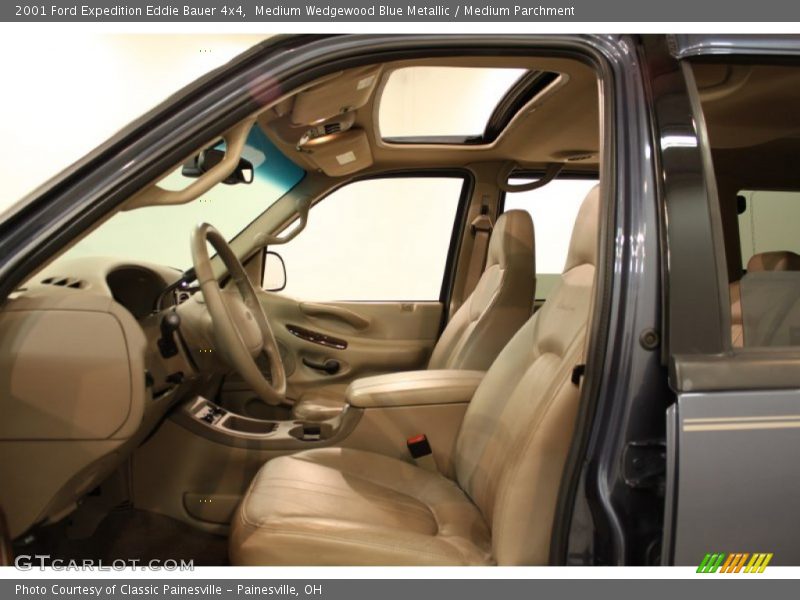 Medium Wedgewood Blue Metallic / Medium Parchment 2001 Ford Expedition Eddie Bauer 4x4