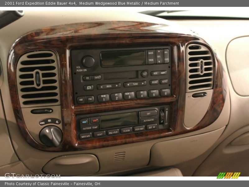 Medium Wedgewood Blue Metallic / Medium Parchment 2001 Ford Expedition Eddie Bauer 4x4