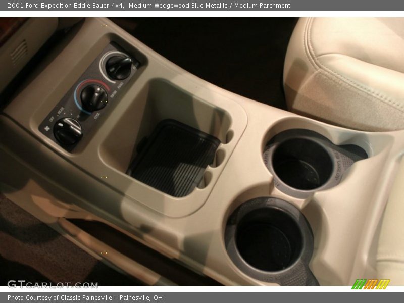 Medium Wedgewood Blue Metallic / Medium Parchment 2001 Ford Expedition Eddie Bauer 4x4