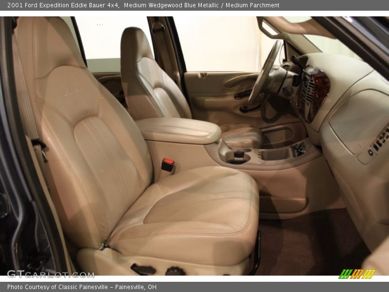 Medium Wedgewood Blue Metallic / Medium Parchment 2001 Ford Expedition Eddie Bauer 4x4