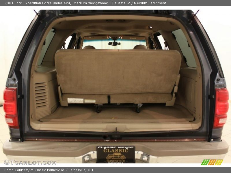 Medium Wedgewood Blue Metallic / Medium Parchment 2001 Ford Expedition Eddie Bauer 4x4