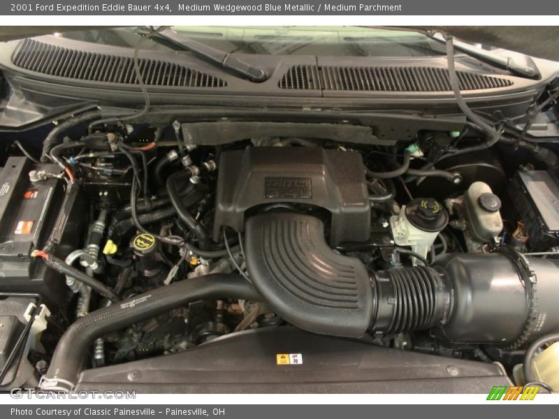 Medium Wedgewood Blue Metallic / Medium Parchment 2001 Ford Expedition Eddie Bauer 4x4