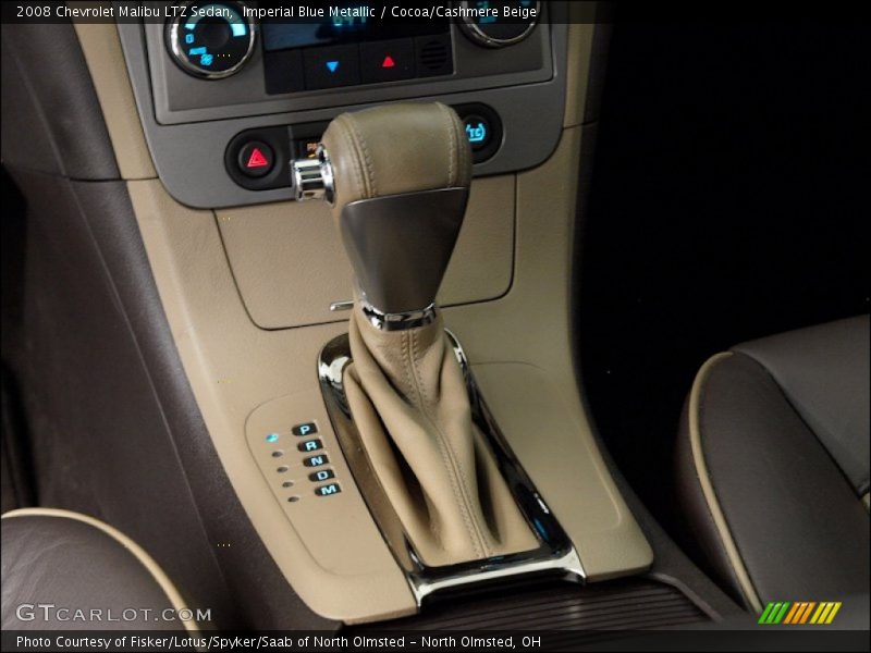  2008 Malibu LTZ Sedan 6 Speed TAPshift Automatic Shifter
